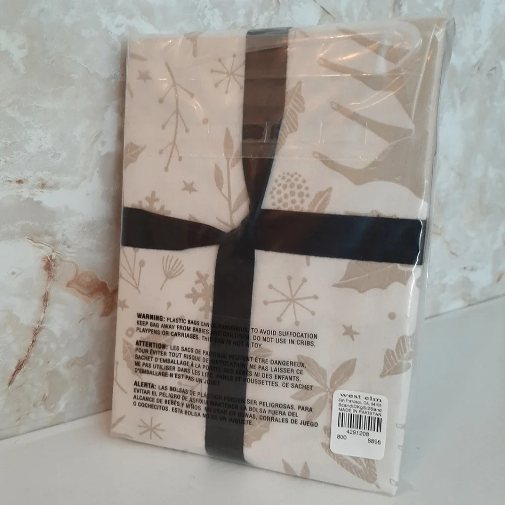 West Elm elm pattern